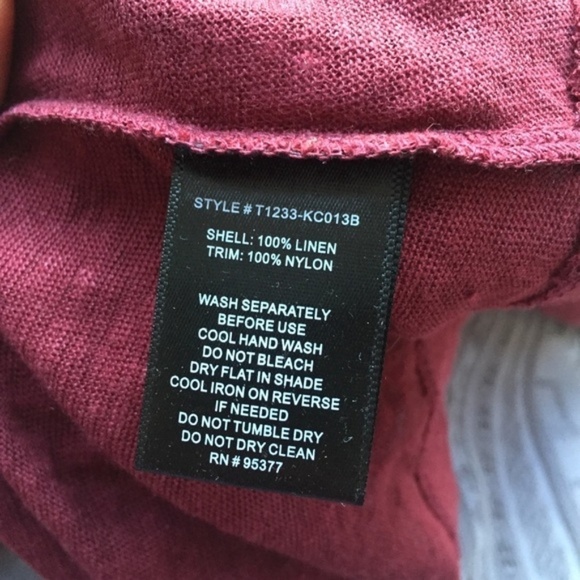 Sanctuary Lace Linen/Nylon Long Sleeves Top XS - Picture 8 of 8